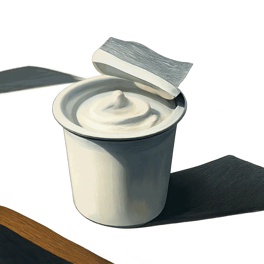 Vegan yogurt